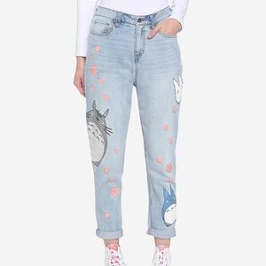 Her Universe Studio Ghibli My Neighbor Totoro Sakura Mom Jeans